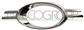 FOG LAMP FRAME LEFT-CHROME FOR XENON FOG LAMP MOD. AVANTGARDE