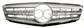 RADIATOR GRILLE-CHROME /SILVER MAT-WITHOUT EMBLEM SEAT MOD. AVANTGARDE/CLASSIC/EXECUTIVE