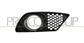 BUMPER GRILLE RIGHT-BLACK-WITH FOG LAMP HOLES-WITH CHROME MOLDING MOD. AMG