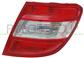 RUECKLEUCHTE RECHTS-OHNE FASSUNG-WEISS-ROT MOD. KOMBI CLASSIC/ELEGANCE/EXECUTIVE