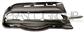 BUMPER GRILLE RIGHT-BLACK-WITH LED HOLE