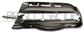 BUMPER GRILLE LEFT-BLACK-WITH LED HOLE