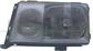 OPTICA DERECHA H4+H3 PNEUMATICO