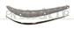 FRONT BUMPER MOLDING-RIGHT-WITH CHROME PROFILE-WITH HOLES