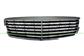 RADIATOR GRILLE-COMPLETE-BLACK-PAINTED-WITH CHROME FRAME AND MOLDINGS
