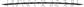 GRILLE MOLDING-CENTRE-BLACK MOD. AVANTGARDE