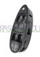 FRONT DOOR LEFT WINDOW REGULATOR PUSH-BUTTON PANEL-BLACK-WITH BLACK RIM-4 SWITCHES-3 PINS