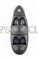 FRONT DOOR LEFT WINDOW REGULATOR PUSH-BUTTON PANEL-BLACK-WITH CHROME RIM-4 SWITCHES-3 PINS