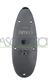 FRONT DOOR LEFT WINDOW REGULATOR PUSH-BUTTON PANEL-BLACK-WITH CHROME RIM-4 SWITCHES-3 PINS