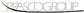 FRONT BUMPER MOLDING-RIGHT-CHROME