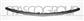 FRONT BUMPER MOLDING-CENTRE-LOWER-BLACK-GLOSSY MOD. AMG NIGHT PACK