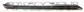 RADIATOR GRILLE MOLDING-RIGHT-UPPER-CHROME MOD. AMG