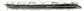 RADIATOR GRILLE MOLDING-RIGHT-LOWER-CHROME MOD. AMG