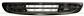RADIATOR GRILLE-BLACK PAINTED-WITHOUT FOG LAMP HOLES