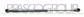 GASDRUCKFEDER HECKKLAPPE RECHTS/LINKS - 130 N - L 305 mm - H 115 mm - Ø 15 mm - Ø 6 mm