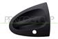 FRONT DOOR HANDLE LEFT-OUTER-BLACK-WITH KEY HOLE