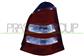 TAIL LAMP RIGHT RED/CLEAR-WITHOUT BULB HOLDER