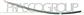 FRONT BUMPER MOLDING-RIGHT-CHROME