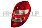 TAIL LAMP RIGHT RED/CLEAR-WITHOUT BULB HOLDER MOD. CLASSIC/ELEGANCE