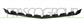 MOLDURA INFERIOR CENTRAL PARACHOQUES DELANTERO-NEGRO BRILLANTE MOD. A35 AMG
