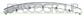 BANDEAU SPOILER ARRIERE CHROMEE
