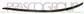 FRONT BUMPER MOLDING LEFT-CHROME