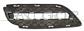 BUMPER GRILLE LEFT-BLACK-WITH RECTANGULAR DAY RUN LIGHT HOLE