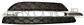 GRILLE DROITE NOIRE DE PARE-CHOCS-AVEC SIEGE FEU DE JOUR-AVEC BORD CHROME