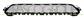 FRONT BUMPER GRILLE-CENTRE-BLACK