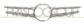 RADIATOR GRILLE MOLDING-SILVER-WITH CAMERA HOLE-WITH PROFILE HOLES