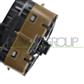 FRONT DOOR LEFT WINDOW REGULATOR PUSH-BUTTON PANEL-BROWN-4 SWITCHES-WITHOUT FOLDABLE MIRROR FUNCTION-18 PINS
