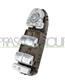 FRONT DOOR LEFT WINDOW REGULATOR PUSH-BUTTON PANEL-BROWN-4 SWITCHES-3 PINS