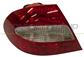 TAIL LAMP LEFT RED/CLEAR-WITHOUT BULB HOLDER MOD. 05 >