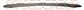 FRONT BUMPER MOLDING-LOWER-SILVER/GRAY