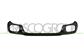 REAR BUMPER MOLDING-CENTRE-BLACK-GLOSSY