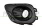 FRONT BUMPER GRILLE RIGHT-BLACK-TEXTURED FINISH-WITH FOG LAMP HOLE