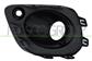 FRONT BUMPER RIGHT-GRILLE BLACK-TEXTURED FINISH-WITH FOG LAMP HOLE-WITH PDC HOLE+SENSOR HOLD