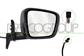 DOOR MIRROR RIGHT-ELECTRIC-PRIMED-HEATED-WITH LAMP-WITH SENSOR-ASPHERICAL-9 PIN