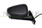 DOOR MIRROR RIGHT-ELECTRIC-BLACK-HEATED-WITH LAMP-WITH SENSOR-WITH BLIS-ASPHERICAL-10 PINS