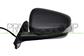DOOR MIRROR LEFT-ELECTRIC-BLACK-HEATED-WITH LAMP-WITH BLIS-ASPHERICAL-8 PINS