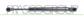 BONNET GAS SPRING RIGHT/LEFT-850 N-L 234 mm-S 52 mm-Ø 18 mm-Ø 8 mm