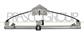 MECHANISMUS FENSTERHEBER HINTEN LINKS MOD. 5 TUERIG