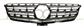 RADIATOR GRILLE-BLACK-WITH CHROME MOLDING