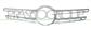 RADIATOR GRILLE MOLDING-SILVER-WITH CAMERA HOLE
