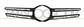 RADIATOR GRILLE MOLDING-BLACK-WITH CAMERA HOLE