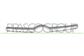 MOULURE SUPERIEURE ARGENT DE GRILLE DE CALANDRE