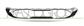 CADRE DE GRILLE INFERIEUR CHROME' 