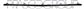 FRONT BUMPER MOLDING-CENTRE-LOWER-BLACK-GLOSSY MOD. AMG
