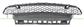 FRONT BUMPER GRILLE-CENTRE-LOWER-BLACK