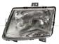 HEADLAMP LEFT MOD. H1+H4 MANUAL